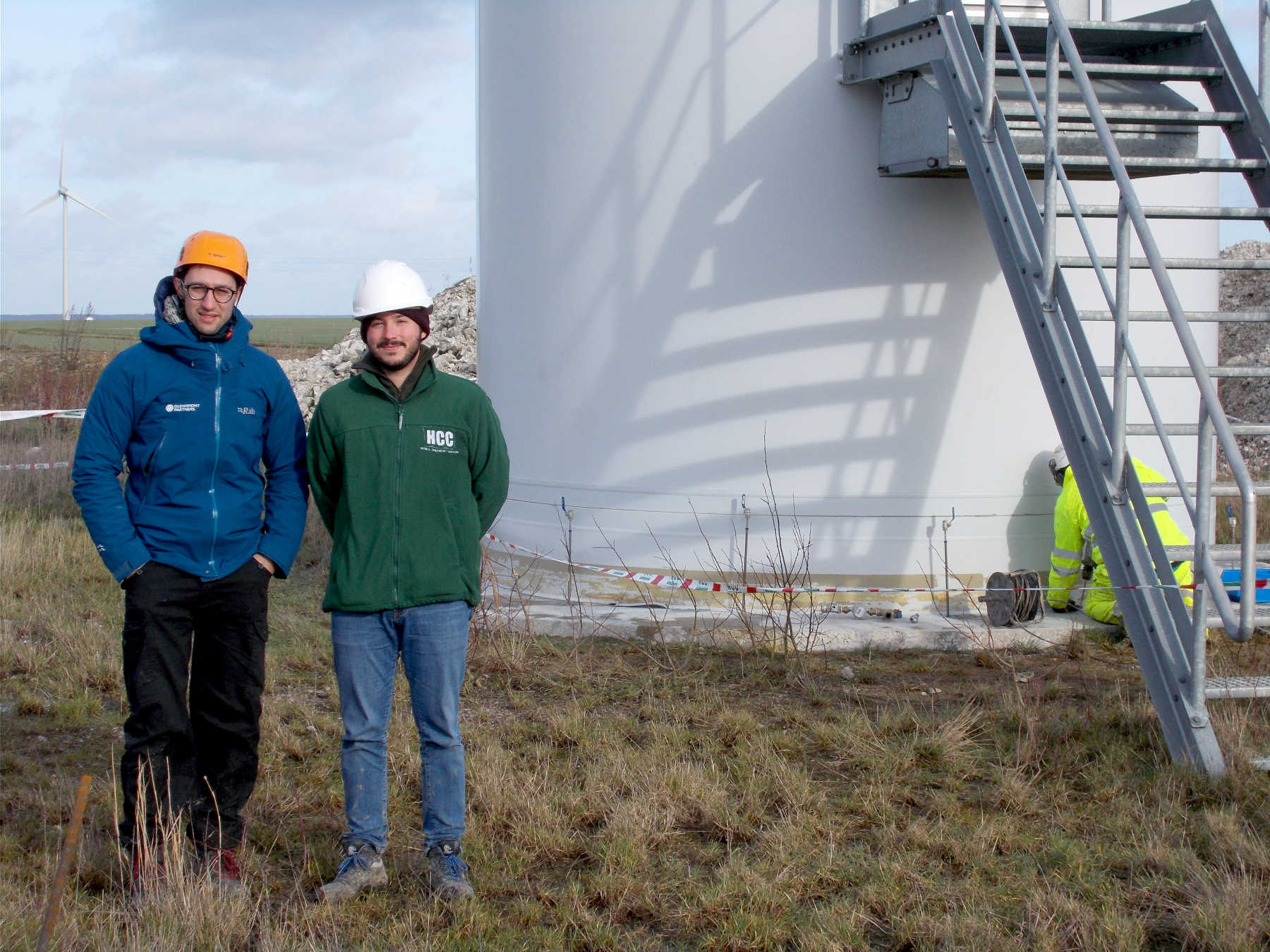 HCC finaliza los trabajos de mejora de cimentaciones en un parque eólico del norte de Francia