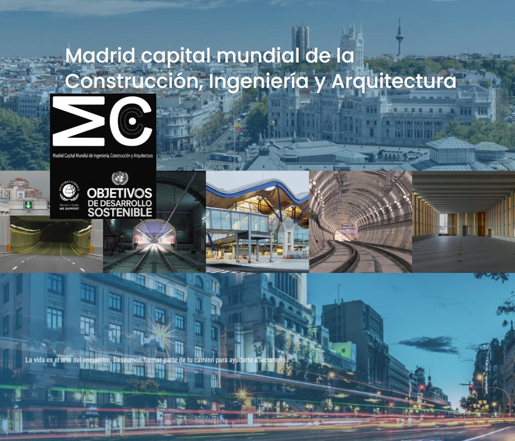 HCC Entidad Asociada a Madrid Capital Mundial de la Ingeniería, Construcción y Arquitectura.