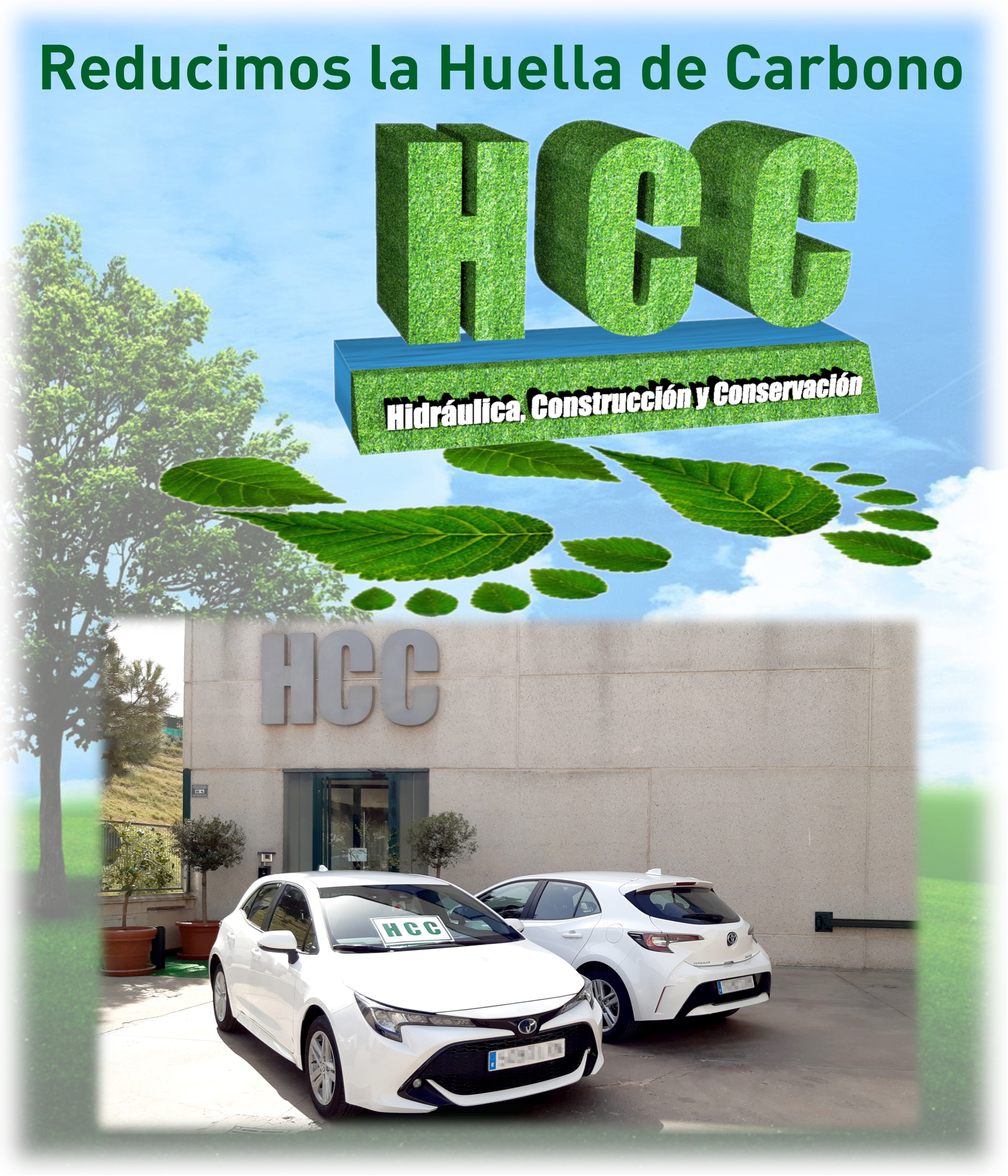 HCC incorporates hybrid vehicles into its fleet to reduce its environmental impact